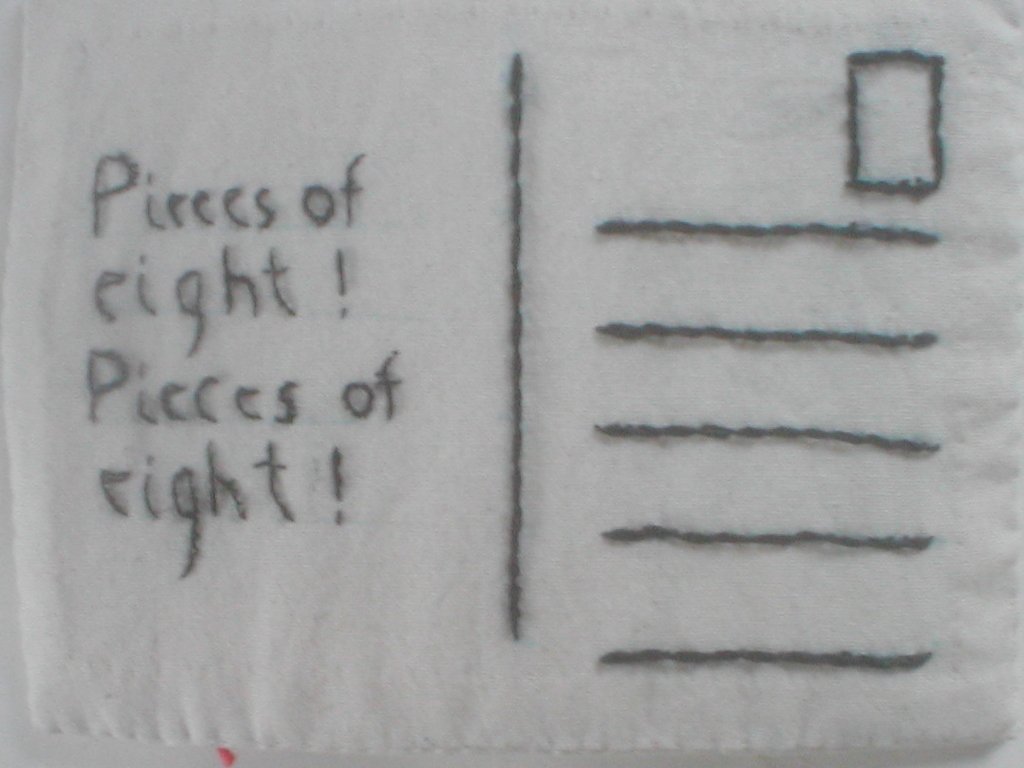 text for Pieces of Eights